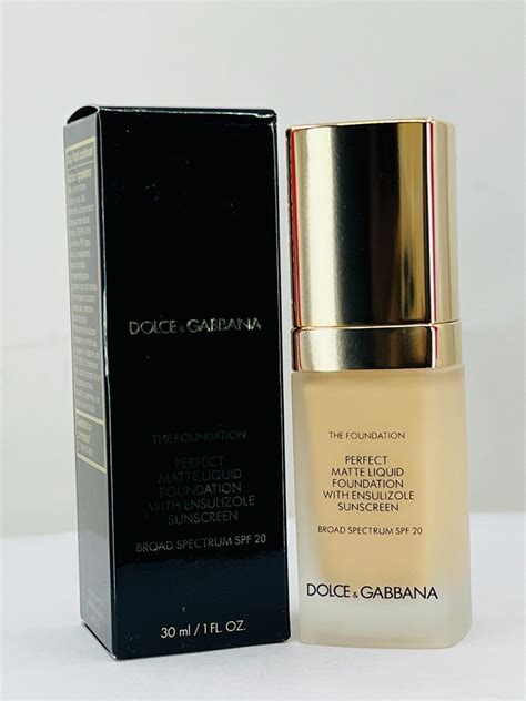 buy dolce & gabbana perfect matte liquid foundation spf 20|d&g bags on sale.